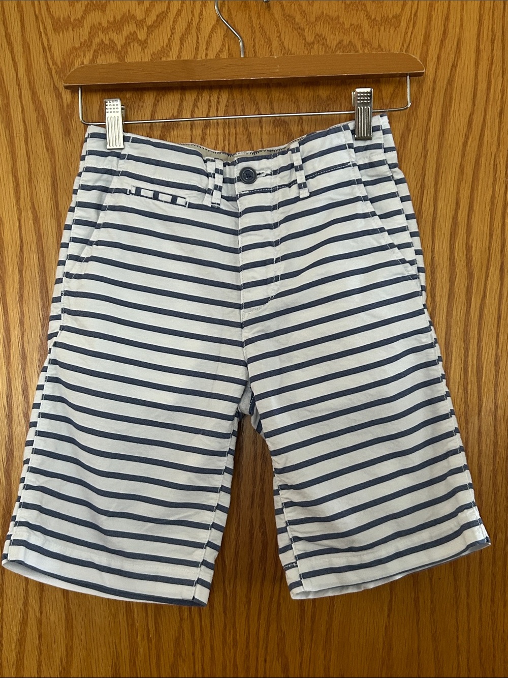 Gap kids Navy Stripe Cotton ShortsSz 10